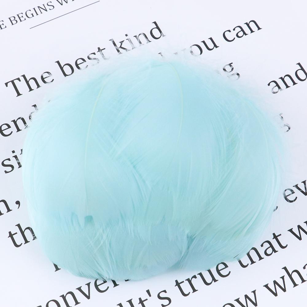 100Pcs/Lot Colour Goose Feathers 5-8Cm 8-12Cm Natural Feathers Crafts For Wedding Diy Handicraft Dream Catcher Decorative Plumes