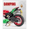 1/12 Ducati 1199 Panigale Alloy Racing Motorcycle Model Diecast Metal Toy Street Sports Motorcycle Model Sound and Light Childrens Gift