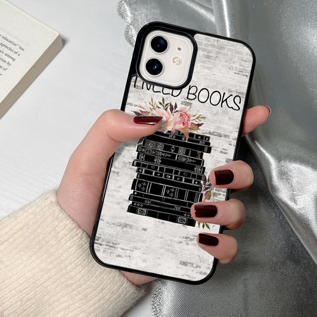 Read More Books Phone Case for iPhone 17 Air 16 15 14 12 13 PLUS 11 PRO MAX Back Cover Fundas