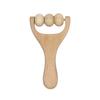 Wooden Massage Roller Multi Functional Handheld Body Face Neck Trigger Point Massager Tool