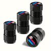 Aluminum Alloy Tire Valve Caps, Suitable for Automotive, Motorcycle, and Bicycle, Rust and Dust Resistant Tire Valve Cover Accessories