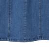 LAP Puff Sleeve Slim Mini Denim Dress Ar2Do560