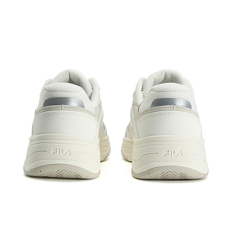 FILA VIBE Abrasion Resistant Lightweight Breathable Low top Skateboard Shoes Men's Early Snow/Oyster Gray Brown F12M623210FPO