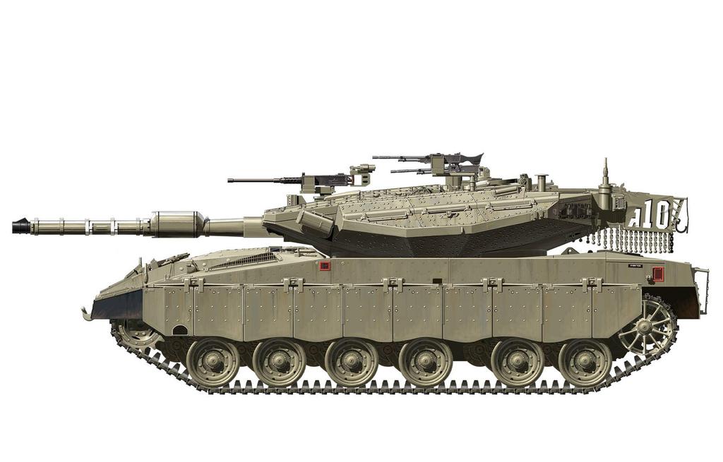 Mon Model Israeli Army Israeli Main Battle Tank Merkava Early Plastic Model MTS001 1/35 Mk.3D