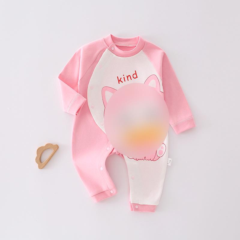 Autumn & Winter Infant & Toddler Long-Sleeve Cotton Romper for Baby Boys & Girls
