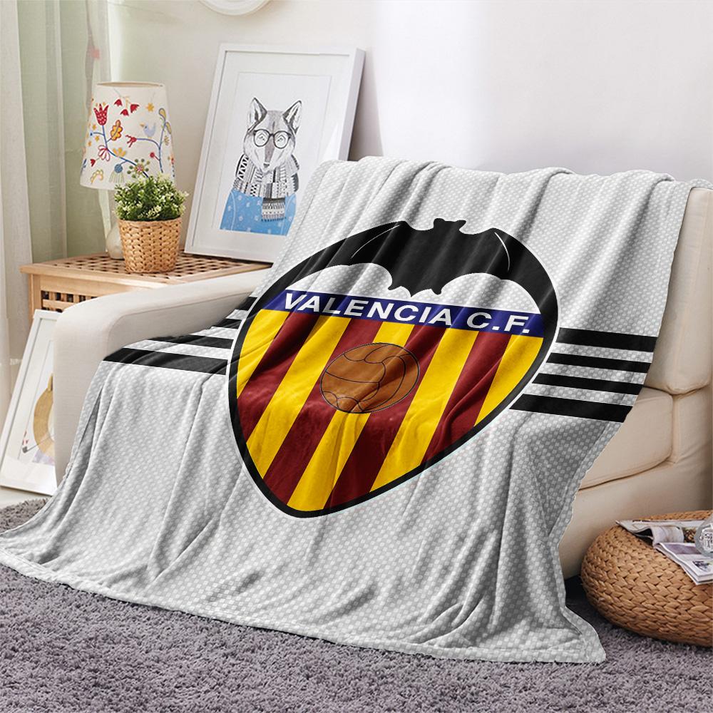 Valencia Club De Fútbol Flannel Blanket, High Quality Comfortable for All Seasons, Home Decor, Warmth and Comfort