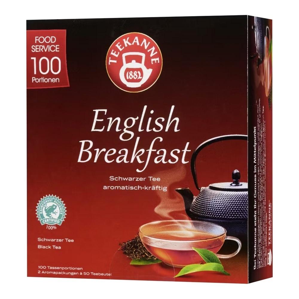 Ticanne Large Pack English Breakfast 100 Tea Bags