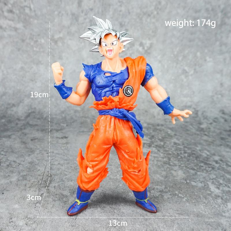 Anime Dragon Ball Vegeta Broly Son Goku Anime Action Figure Model Gifts Collectible Figurines for Kids 18cm