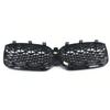 BMW X4 G02 LCI Front Bumper Grille - Full Star, All Black, Holeless