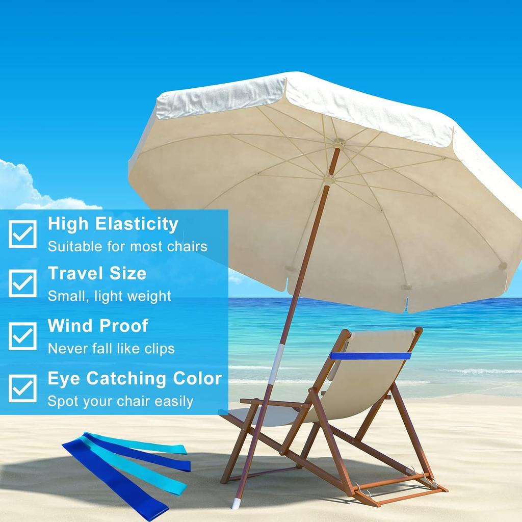 12pcs Towel Bands for Beach And Pool Lounge Chairs, Multi-Lanyards for Towels, Luggage Tags, Cup Holders, And Essential Items