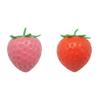 Strawberry Shape Slow Rising Toy Soft Stress Toy for Hand Exercise and Relaxation Gift for Adults and Kids