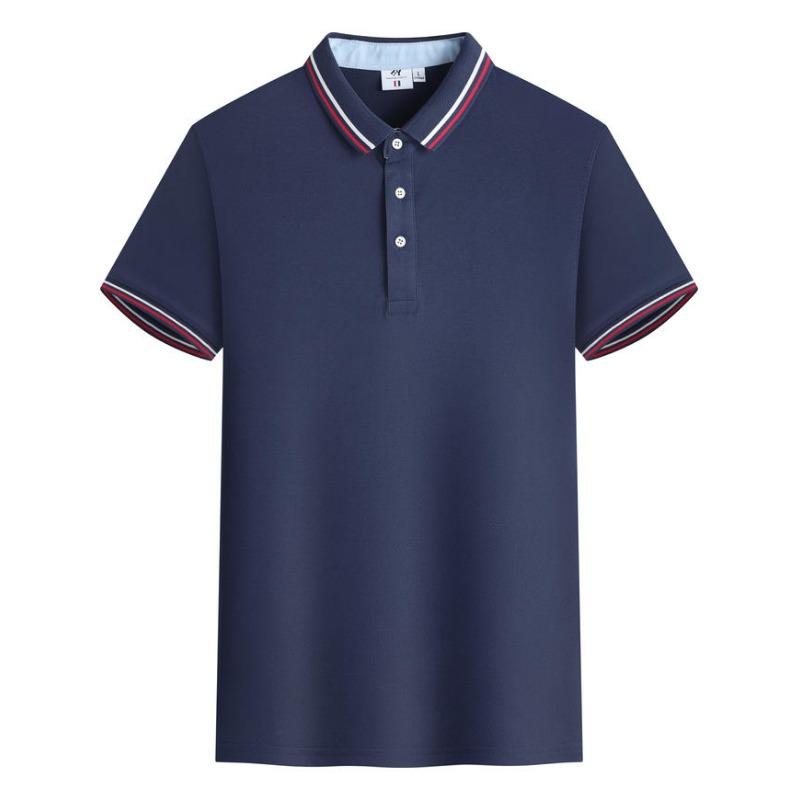 2026 Men's Summer Casual T-shirt Polo Fashion Slim Fit Polo Shirt Men's Cotton Polo Shirt Polo Sports Top