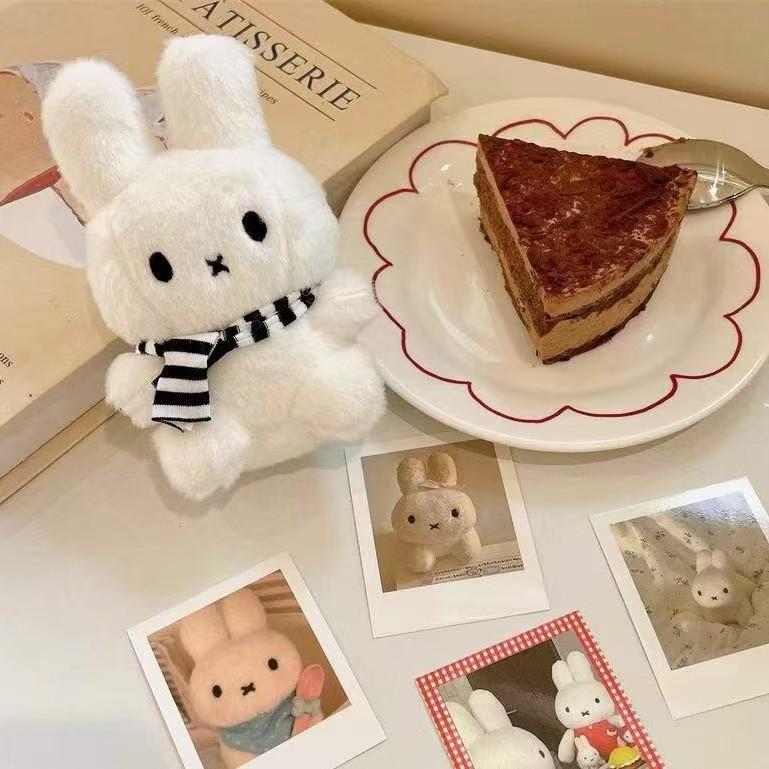 Miffy Rabbit Plush Keychain With Soft Crystal Velvet For Cute Gift And Collectors