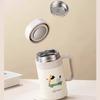 Gianxi Cute Insulated Cup 2025 Tea Separation Tea Cup With Handle Winter Office Water Cup Insulated Cup