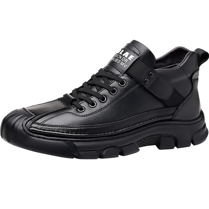 

Fashion Mens Outdoor Sports Hiking Travel Running Fitness Anti Slip Wear-resistant Breathable Comfortable Boots Suitable for All Seasons 44 чёрный