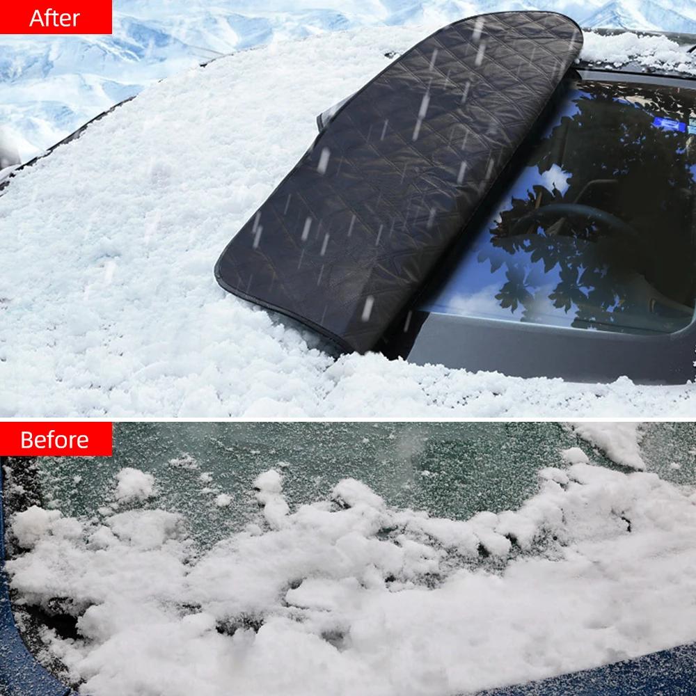 Magnetic 9 magnet car snow protector window windshield shade front and rear windshield cover visorith 9 Magnets Universal