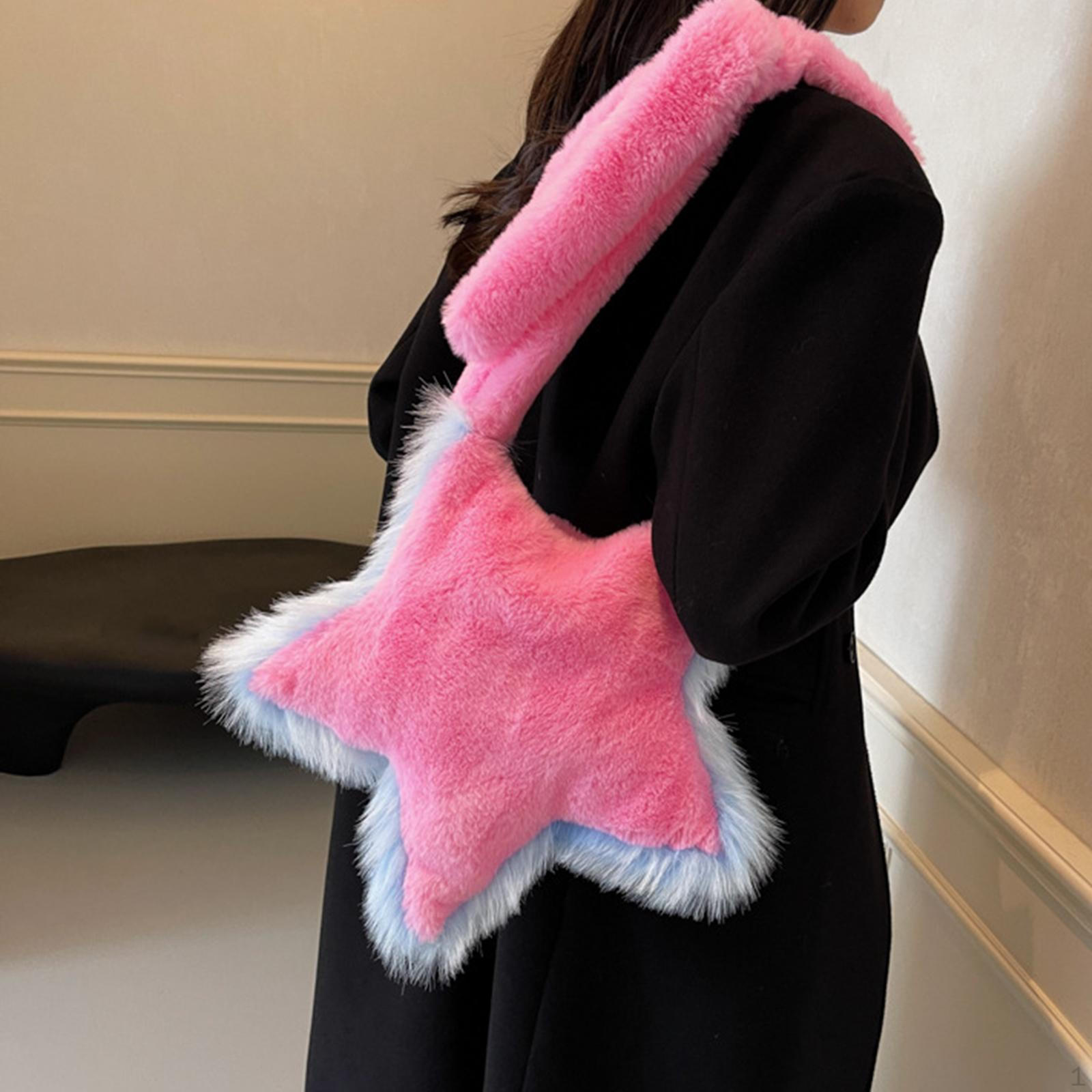 

Cartoon Shoulder Bag Satchel Cute Purse for Women Teens Friends Grils розовый