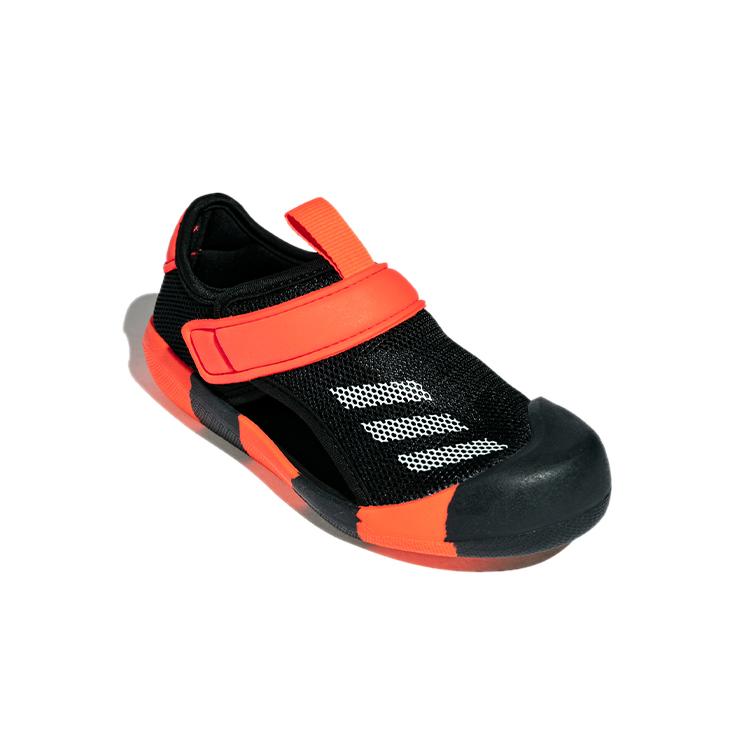 New Adidas Altaventure Anti-Slip And Wear-Resistant Breathable Children's Sandals Black Orange Children Aged 3-7 Years Old GX5109