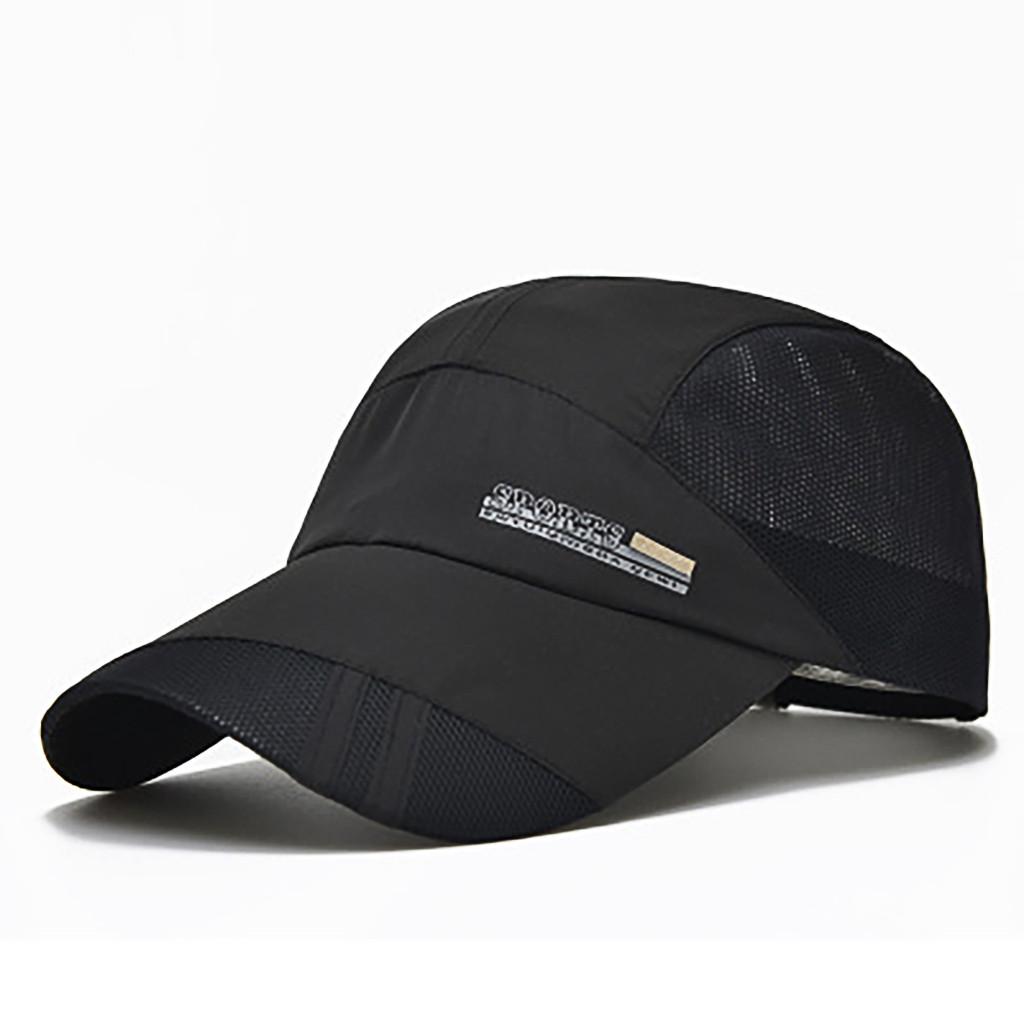 Cappello unisex con visiera da baseball semplice camionista Messy Buns coda di cavallo