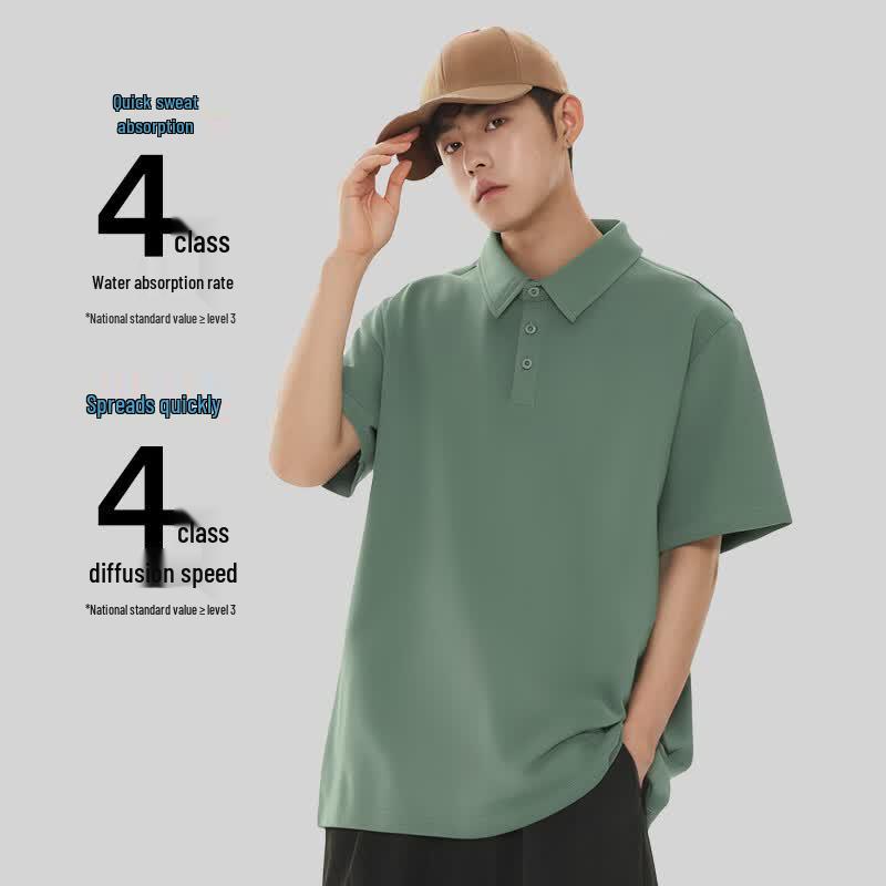 Warrior Men's Quick-Dry UV Protection Polo T-Shirt