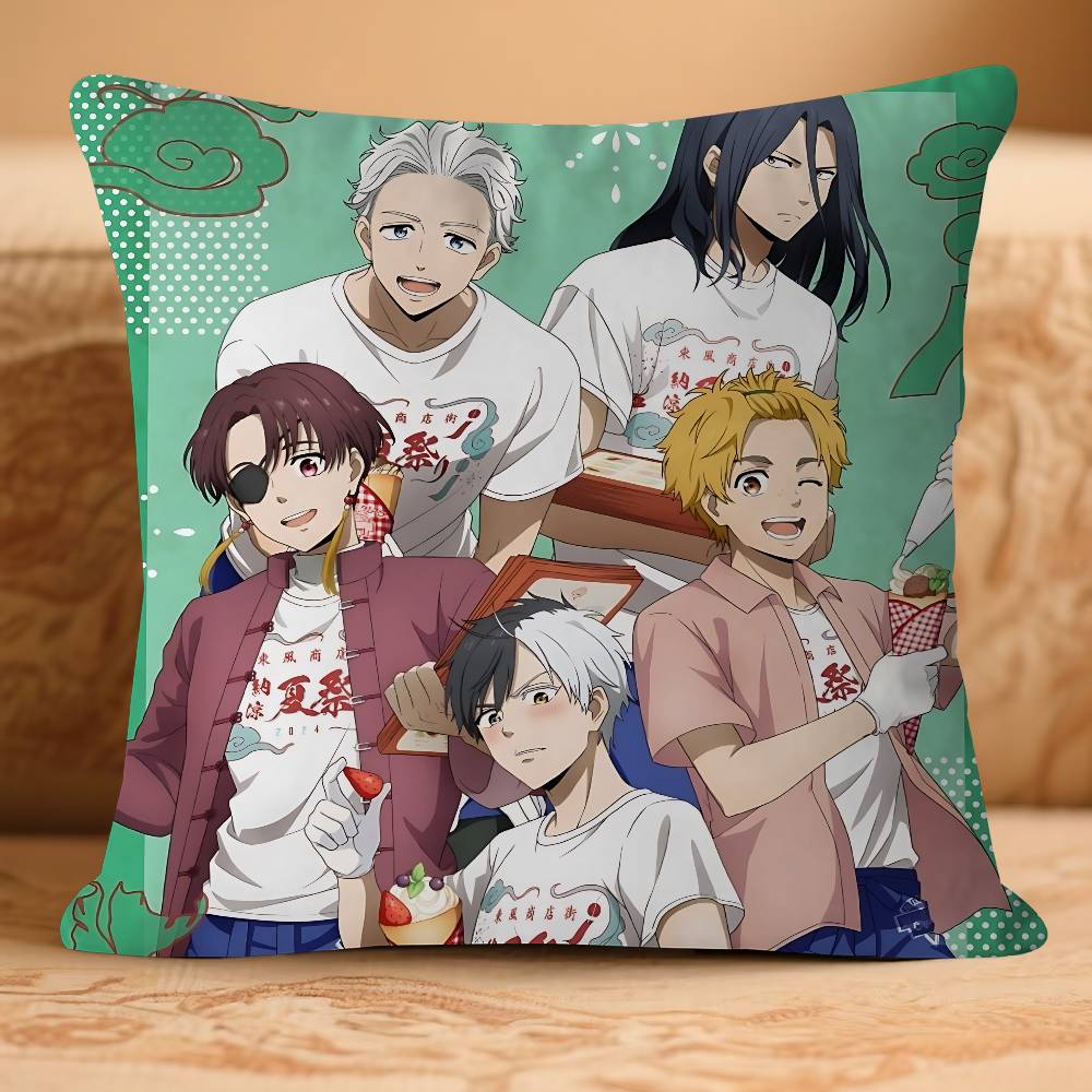 WIND Anime BREAKER Kissenbezug Dekokissen Sofa Heimdeko Hülle Kissenbezüge