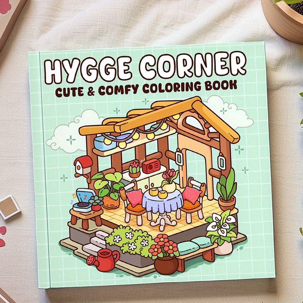 Cartoon Graffiti Painting Book Stress Relief Paperback Creative Doodles Book  for Adults And Teens