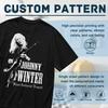 JOHNNY WINTER BLUES GUITARIST T-shirt