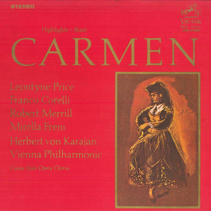 

LP Record LEPNTYNE PRICE,FRANCO FRANCO CORELL - Highlights,bizet Carmen SRA2099 VICTOR Japan Classical Used