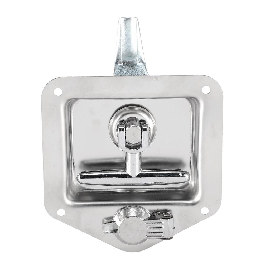 T-Griff-Verriegelung mit Schlüsseln, Klappgriff, Edelstahl-Werkzeugkastenschloss für den privaten und gewerblichen Gebrauch