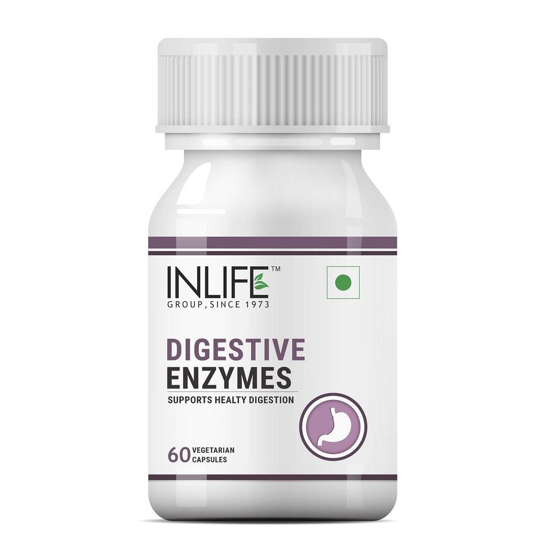 

Добавка для травлення (60 кап), Digestive Enzymes, INLIFE