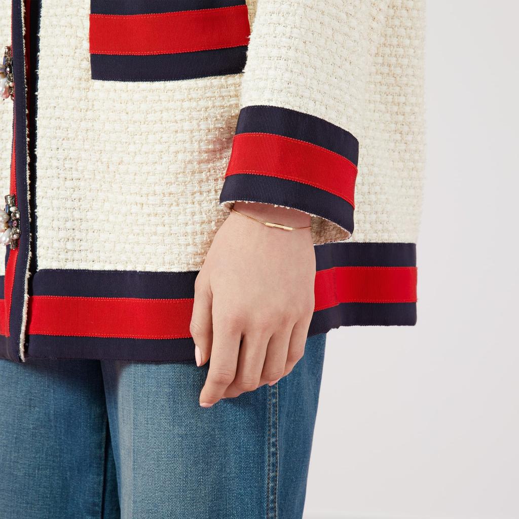 GUCCI Link To Love Bracelet With 'GUCCI' Bar 662106-J8500-8000