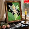 Disney Pearl Painting Peter Pan Tinker Bell 5D DIY Pearl Picture Crafts for Adults/Beginners Gift Ideas Home Decor