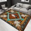 1pc 1084081151Pattern Carpet, Area Rug For Living Room Bedroom Room Bed Chair Laundry Entryway Corridor Yard Non-slip Outdoor Camping Rug Fl
