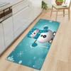 Christmas Kitchen Sand Carpet Doormat Long Floor Mat
