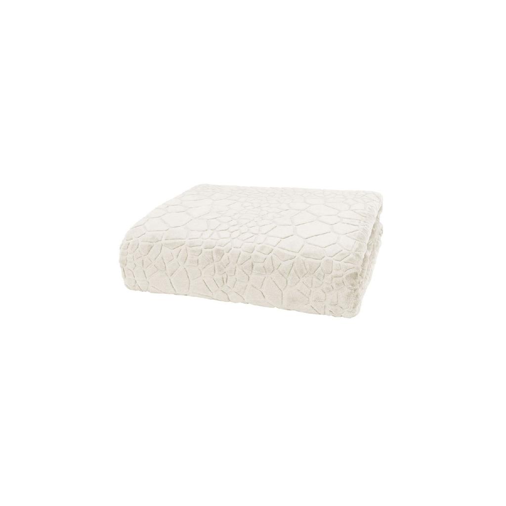 Meave Double Emboss Decke – Grau