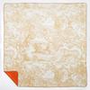 Jungle Animal Knitted Blanket Luxury Orange Bedspread Modern Decorative For Sofa Throw Warm Living Room Bedding Home Decorate