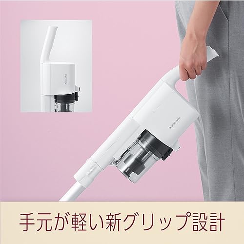 Panasonic Vacuum Cleaner Cordless Lightweight Stick Cyclone White MC-SB33J-W