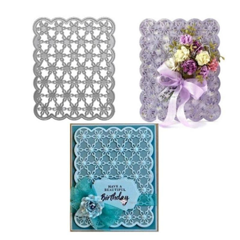 Background Frame Decorative Customized Card Love Frame Stencil Metal Cutting Dies Cut