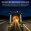 4.5 Inch Round Motorcycle Headlight H4 Headlamp Amber Lamp For Harley Kawasaki Honda Yamaha Suzuki Chopper Cafe Racer