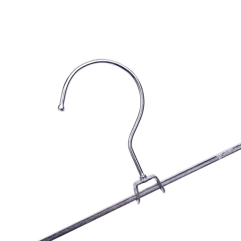 Stainless Steel Multi-Functional Non-Slip Telescopic Pants and Skirt Clip Rack for Wardrobes