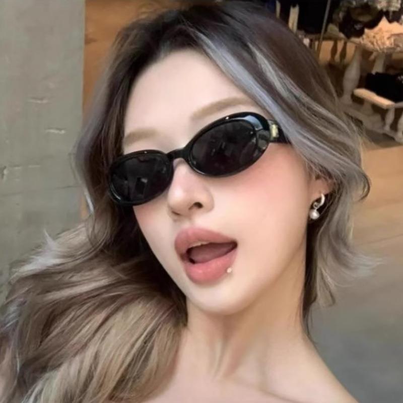 Retro Oval Sunglasses for Women Men Luxury  Designer Vintage Punk Outdoor Sun Glasses Driving Cycling Shades UV400 Oculos