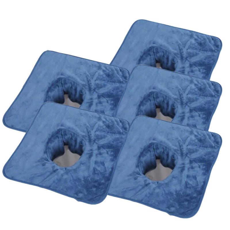 Schönheitssalon Gesichtstuch Akupunktur und Moxibustion Massage Pflege Massageliege mit Loch Verdickungspad Gesicht saugfähiges Tuch