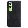 For OnePlus Nord CE4 Lite 5G/Oppo K12x 5G (China) Wallet Case PU Leather Phone Cover Flower Imprinted