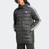 Adidas Man Essentials 3-Stripes Light Down Hooded Parka зимняя куртка черный (HZ8522)