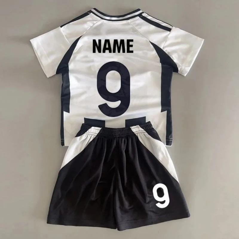 Directional Opening Hot Sales Style Boys' Horizontal Striped Graffiti Digital Printed Short-Sleeved Shorts Suit Casual Sports Style