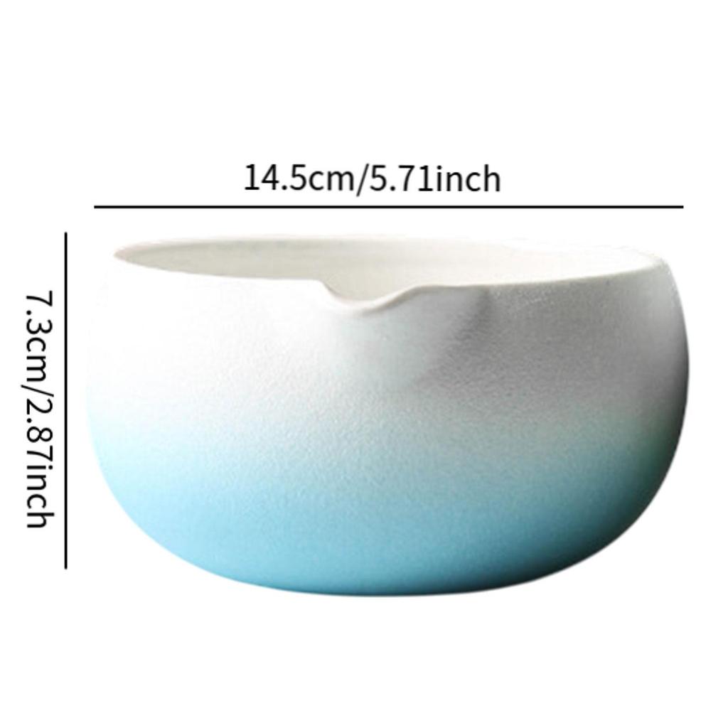 480ml Ceramic Handmade Green Tea Cup Handcrafted Japanese Traditional Matcha Bowl DIY Tea Accessories for Tea Lovers