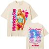 Singer Zara Larsson 2026 New Midnight Sun Tour Commemorative TShirt Comfortable High Quality Cartoon Print TShirt