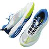 Li Ning Kids Running Fabric Leisure V1 Sports Fashion Non-Slip Breathable Low-Top Running Shoes Men sneaker White Blue YKFV054-5