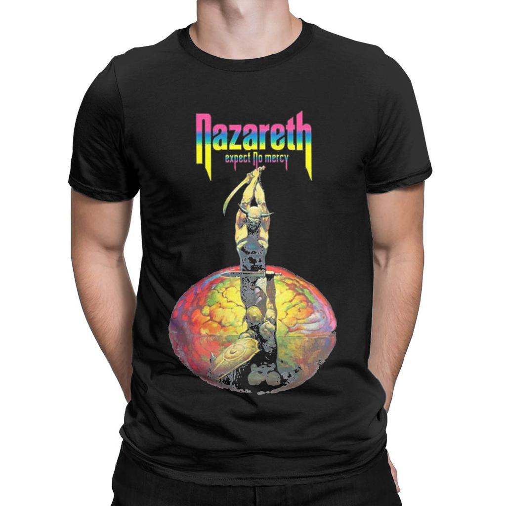 Camisetas de Hombre Banda Nazareth Novedad Camisetas de Algodón Camisetas de Manga Corta Cuello Redondo Tops Nueva Llegada