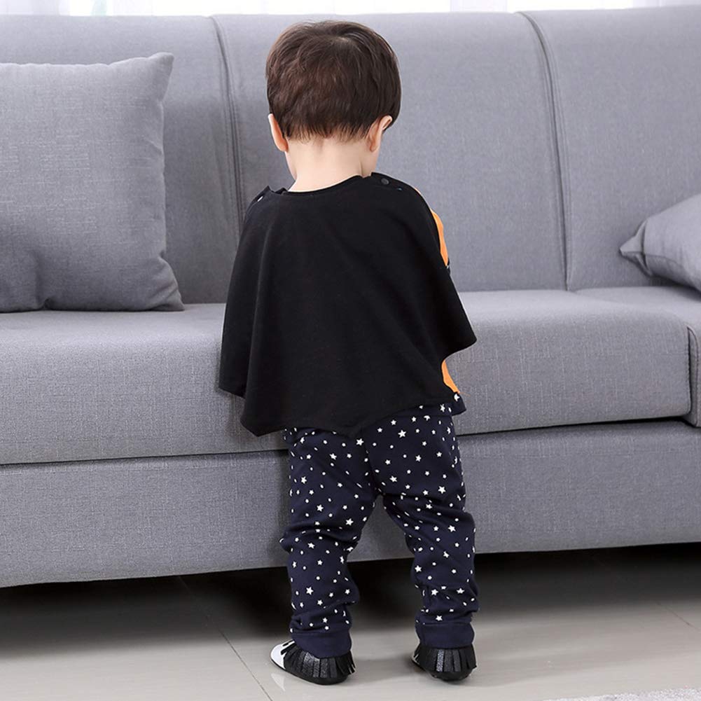 Ymgot Halloween Costume, Pumpkin and Magician, 4-Piece Set, Baby/Child Cosplay Costume, All Saints' Day (120)